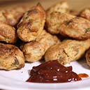 Baked Sweet Potatoes with Cheese 