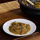 Banana Blossom Curry with Jack Fruit Seeds 