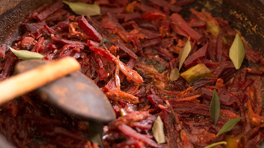 Beet Root Curry