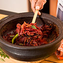 Beetroot Curry with Dried Sprats