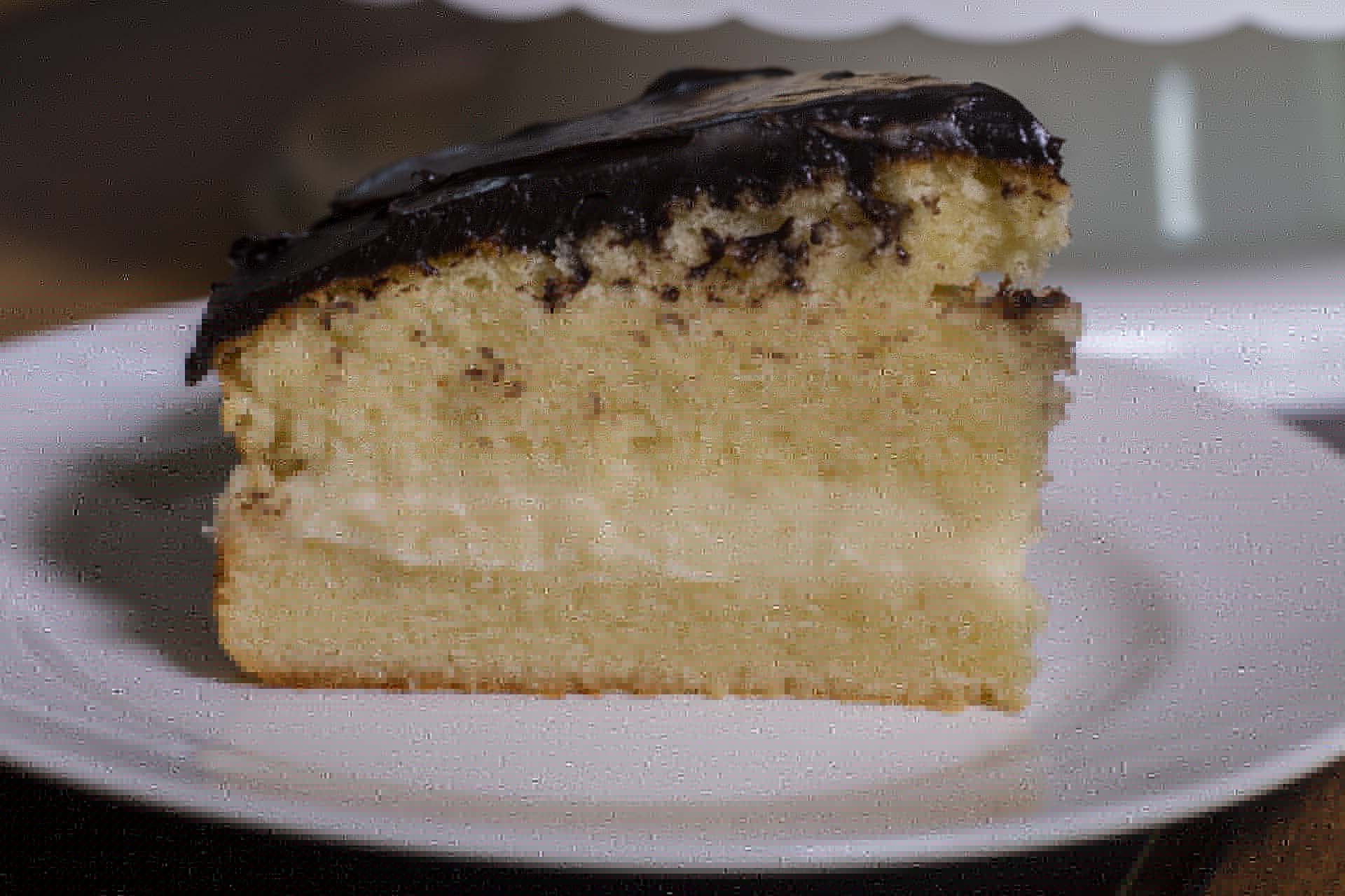 Piece of Boston Cream Pie
