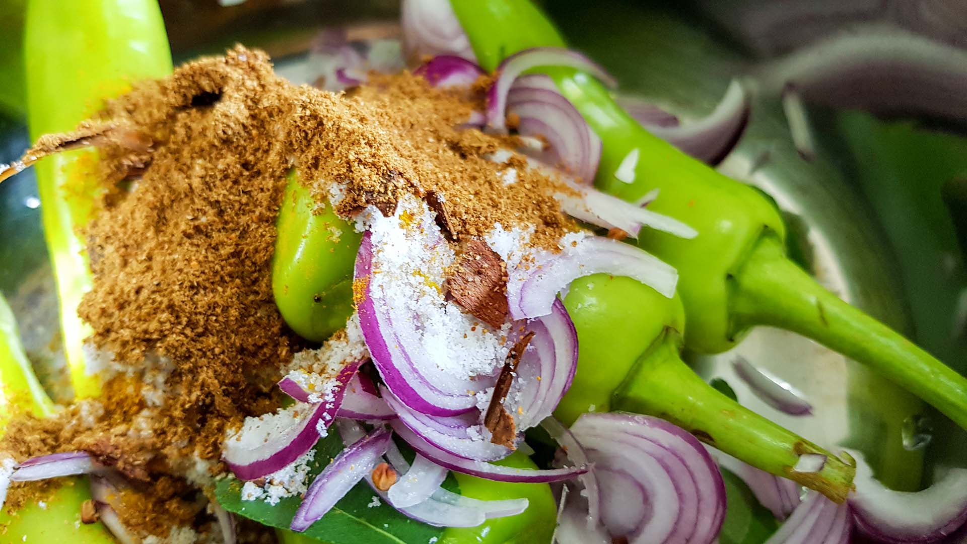 Capsicum with Spices