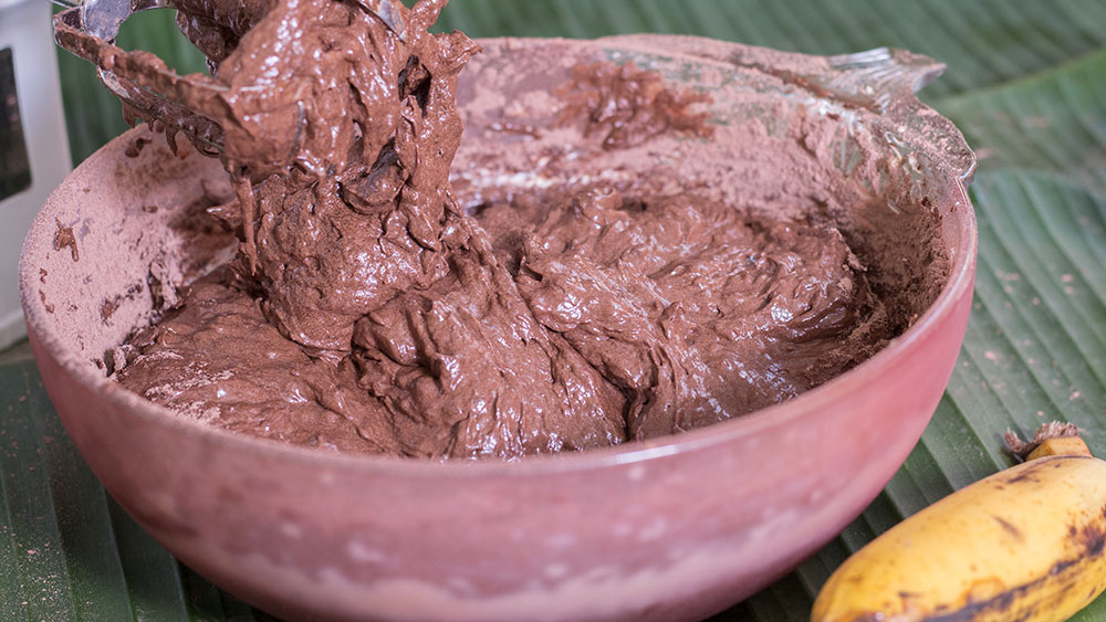 Chocolate Banana Bread Batter