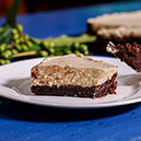 Flourless Chocolate Cake with Coffee Mousse…