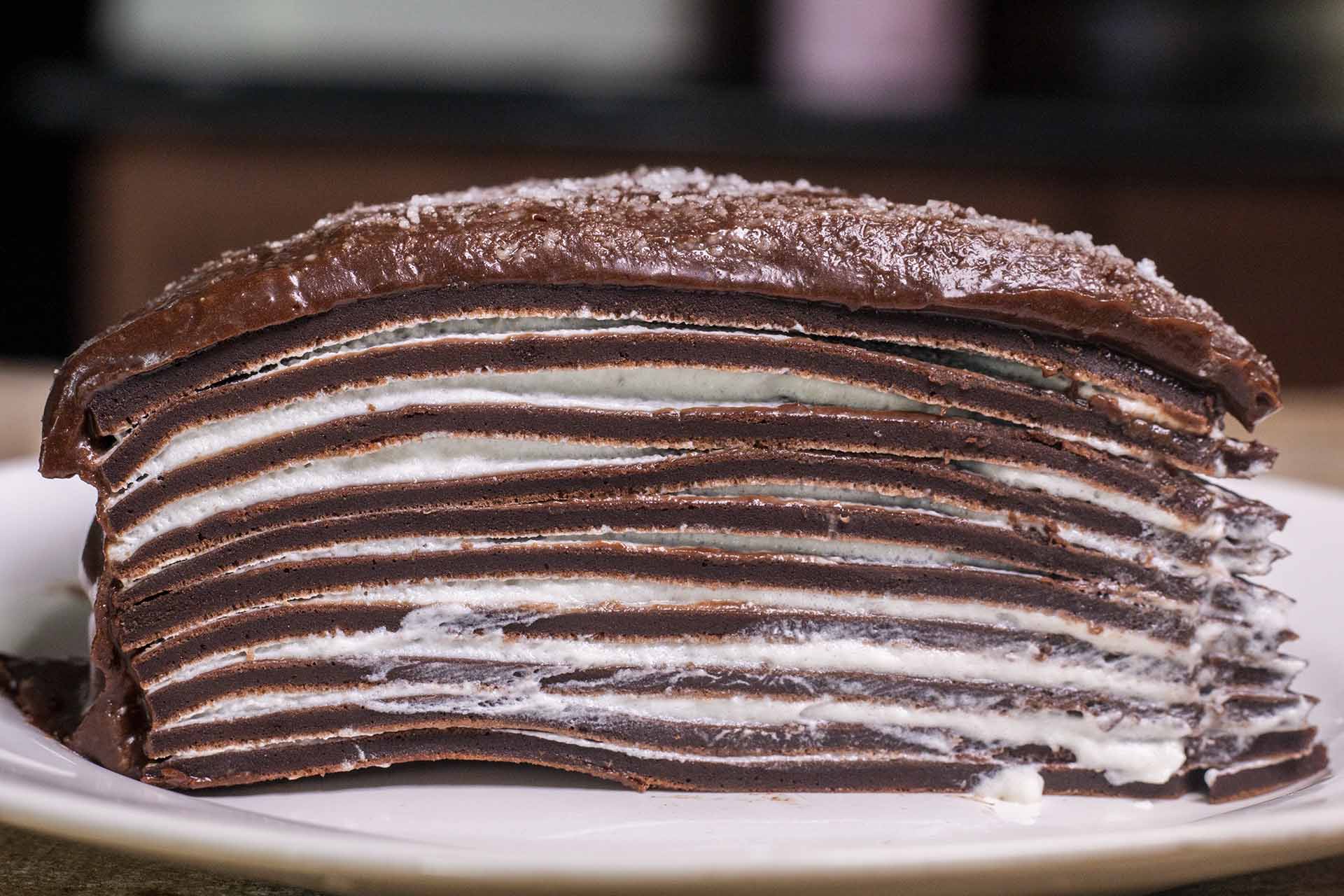 Chocolate Crepe Cake