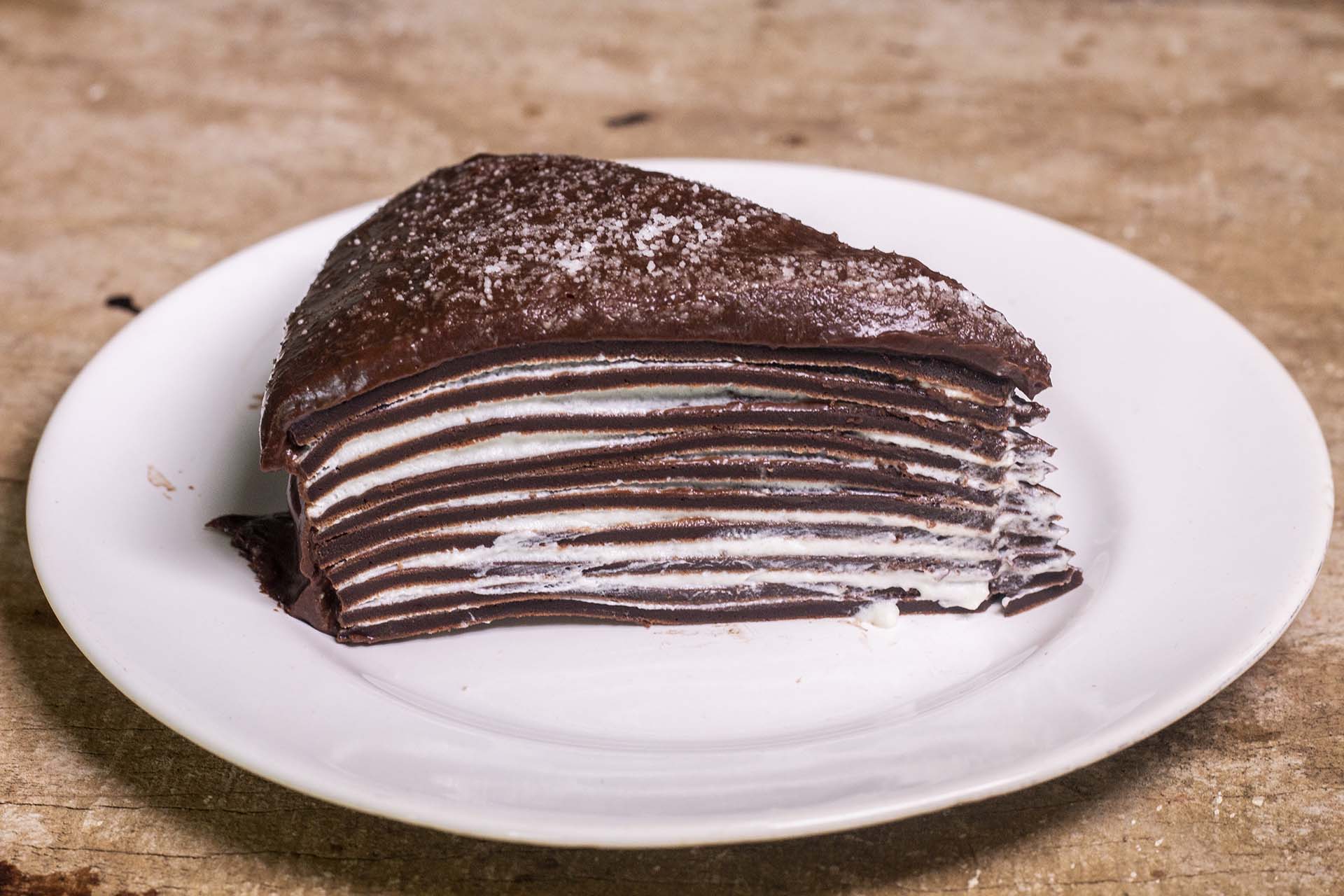 Chocolate Crepe Cake