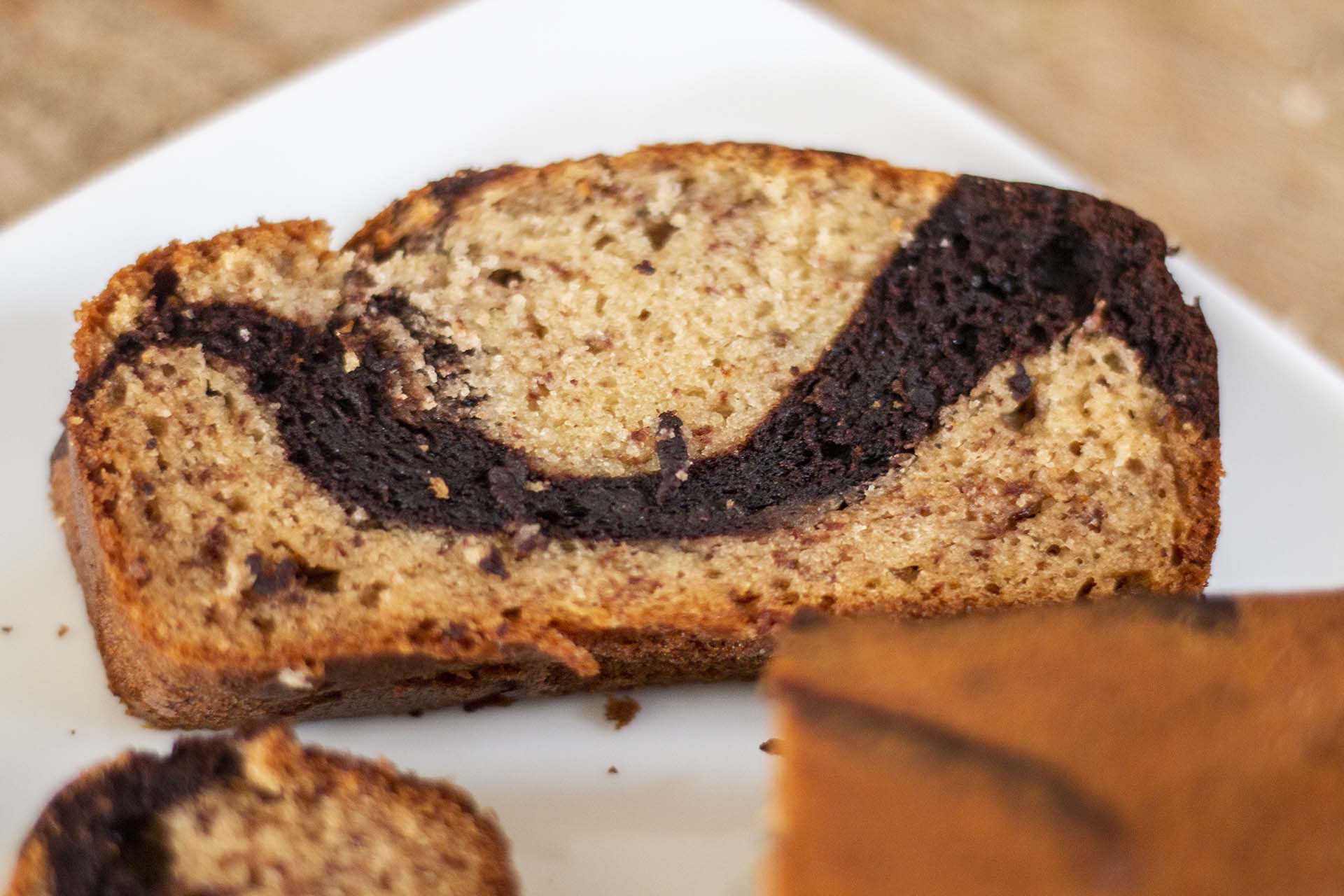 Chocolate Marble Banana Bread