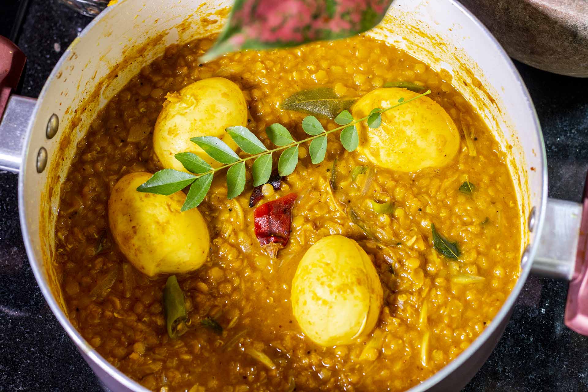 Egg Dhal Curry