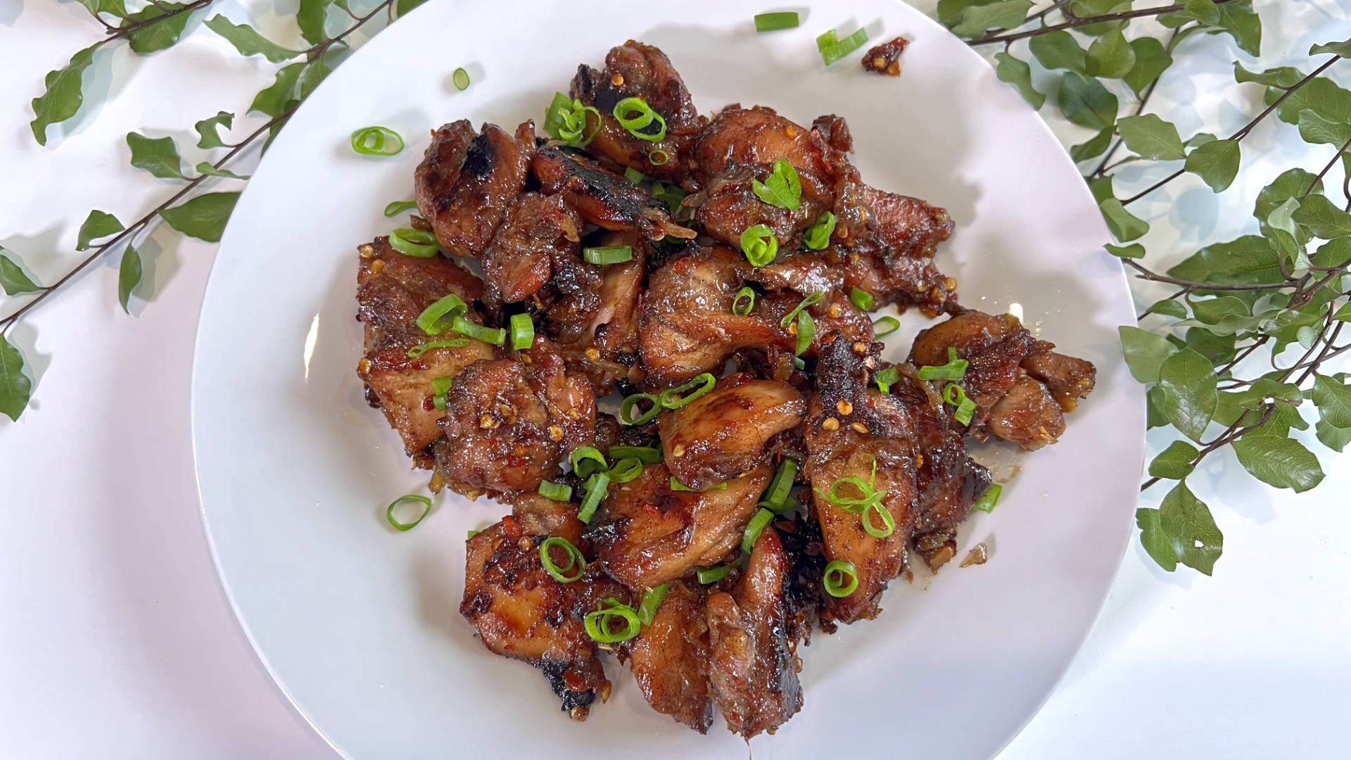 Honey Garlic Baked Chicken Thighs