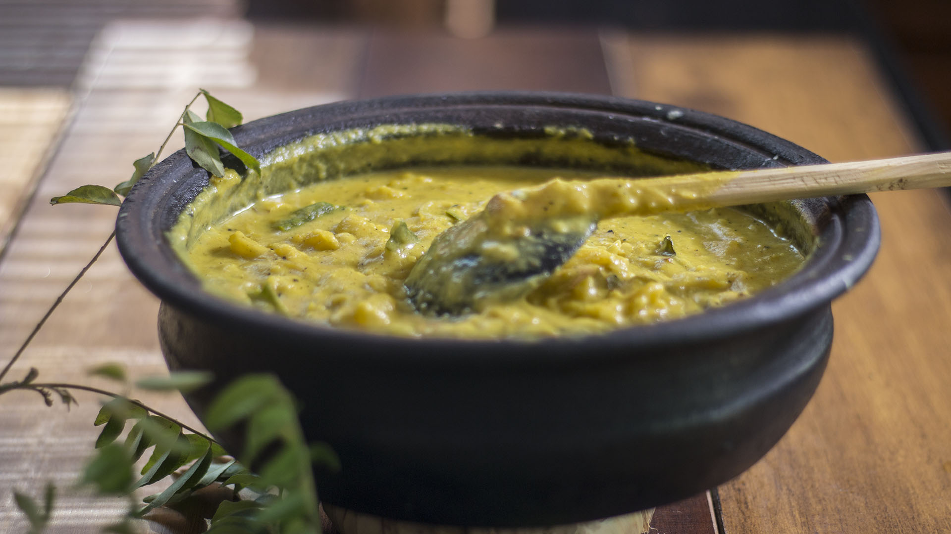 jackfruit curry in a pot