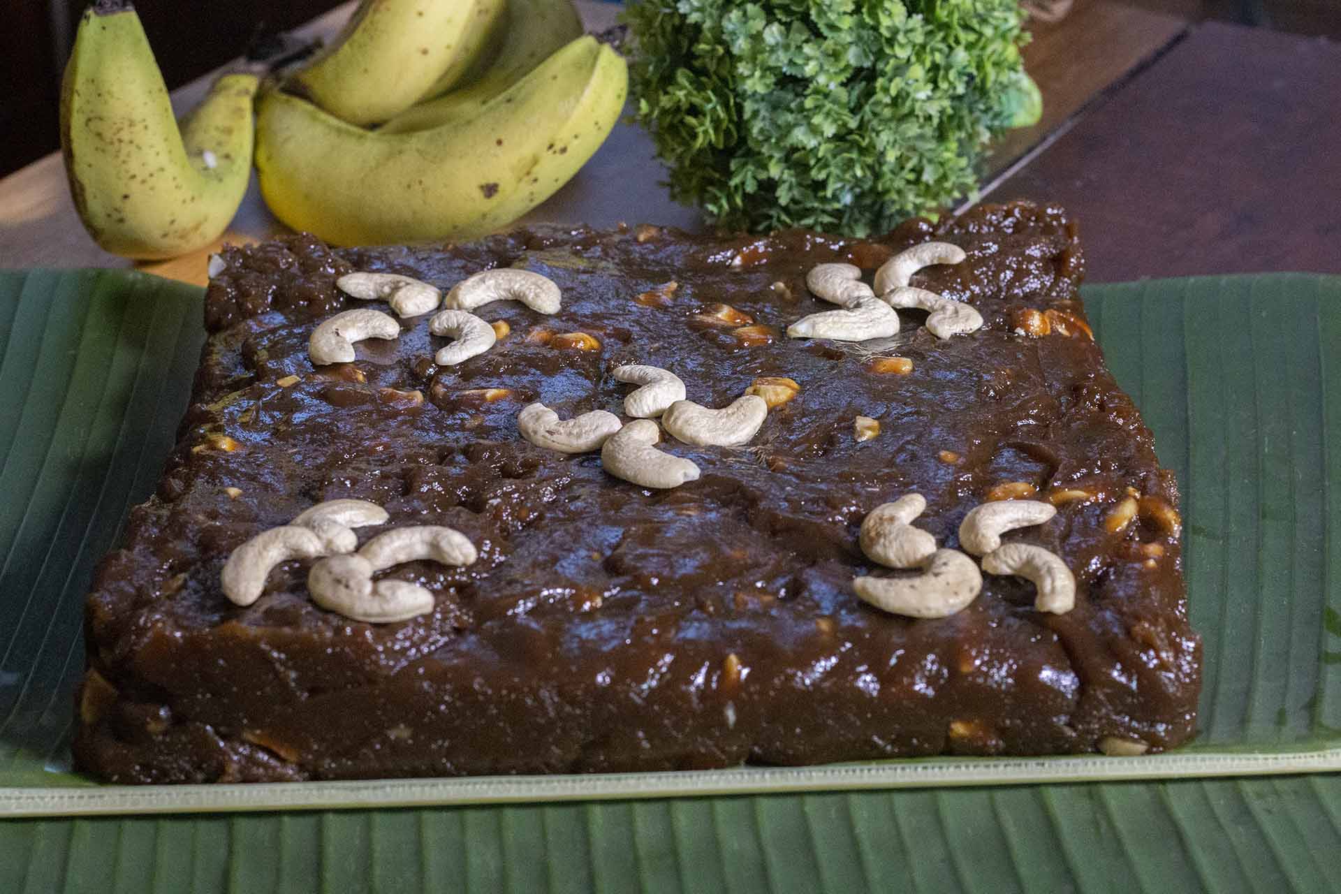 Kalu Dodol before cutting