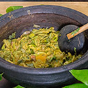 Village Style Kohila (Lasia) Dalu Curry 