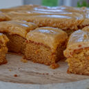 Soft and Moist Peanut Butter Cake