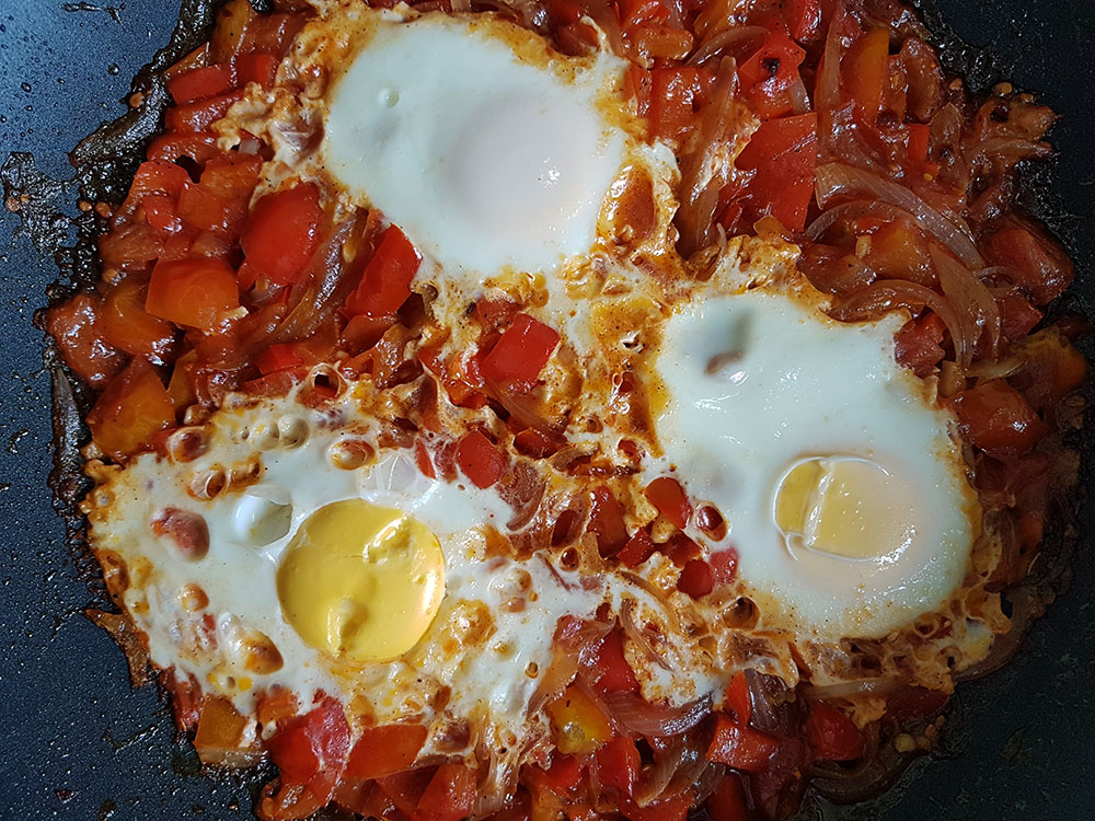 Shakshuka dish