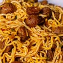 Soya Meat Noodles Recipe