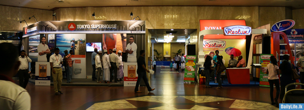People at the exhibition