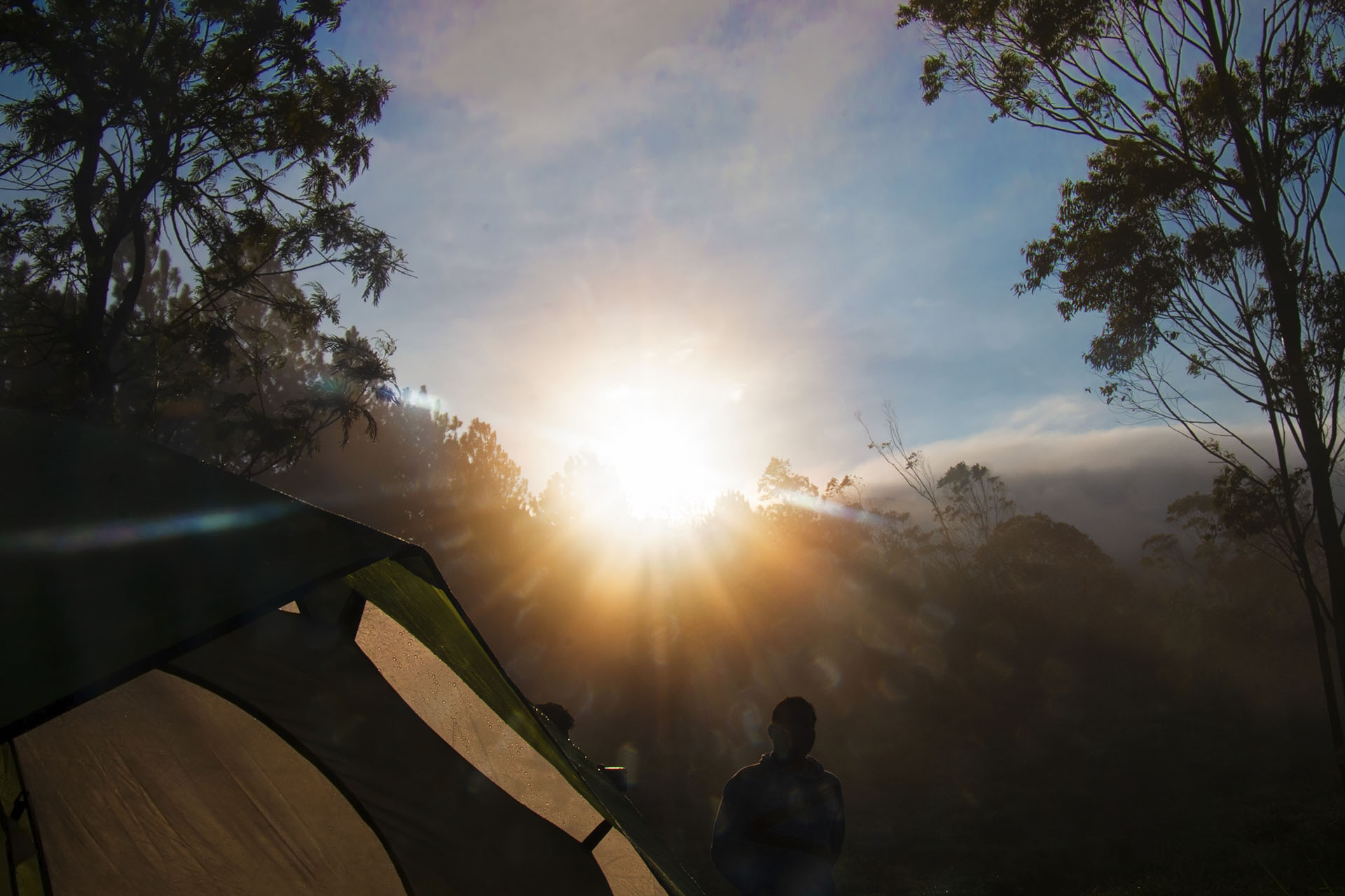 Morning at Hanthana Mountain