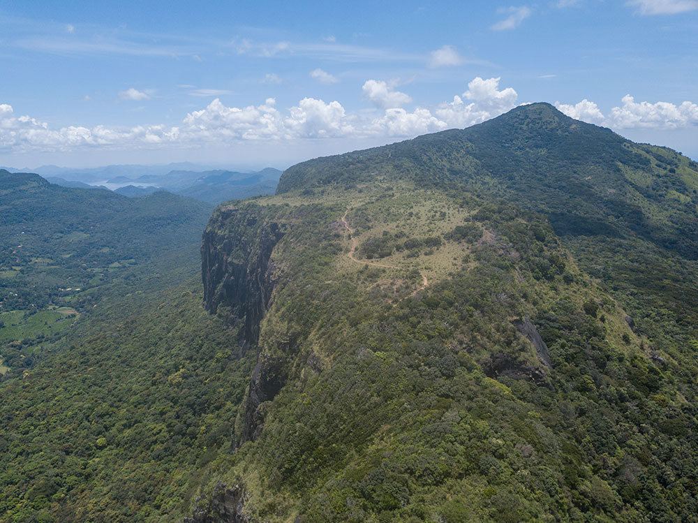 Top view ofManigala,Pitawala Village